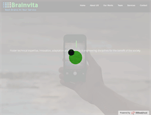 Tablet Screenshot of brainvitaconsulting.com